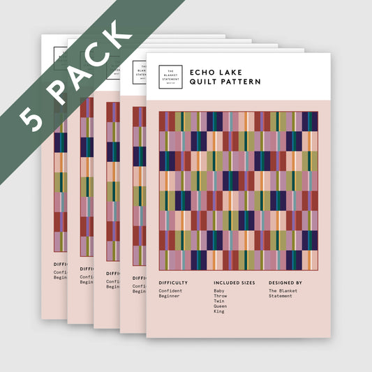 Echo Lake Paper Pattern - Pack of 5