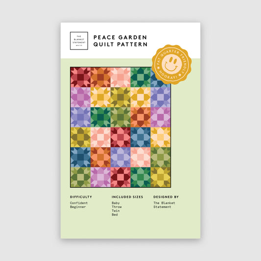 Peace Garden Paper Pattern