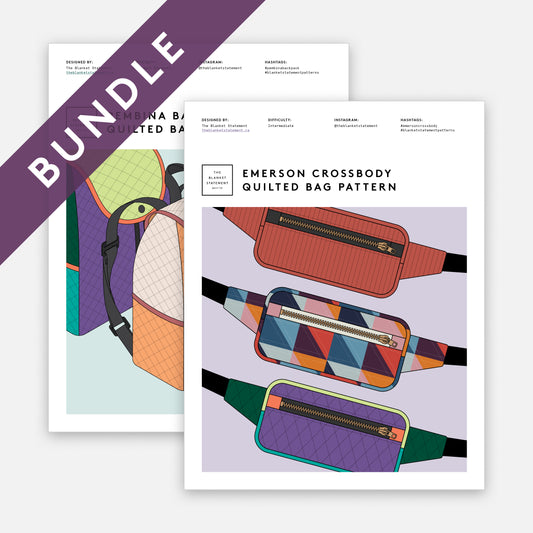 Emerson Crossbody & Pembina Backpack PDF Pattern Bundle
