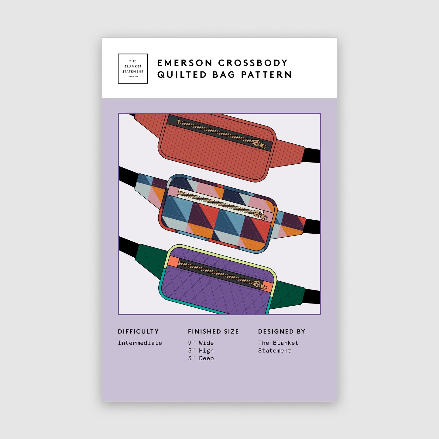 Emerson Crossbody Paper Pattern