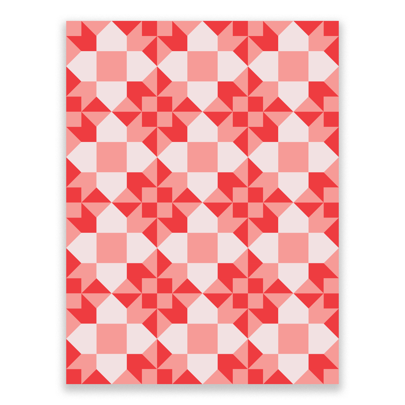 Peace Garden (3-Colour Quilt)
