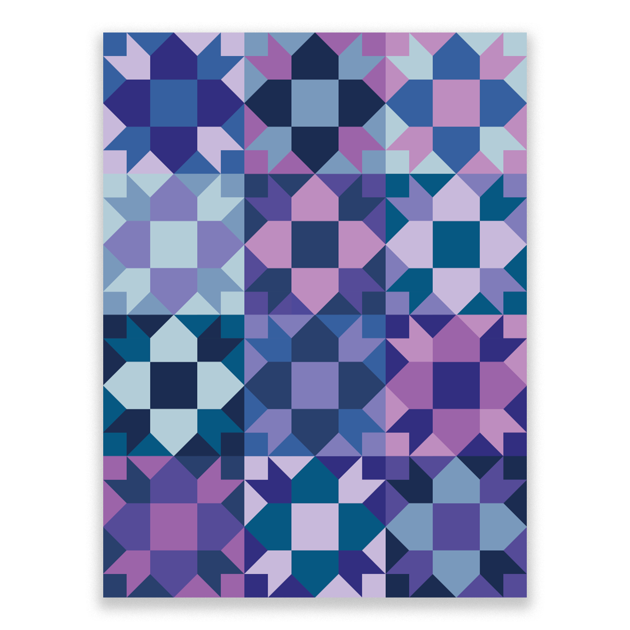 Peace Garden Paper Pattern - Pack of 5