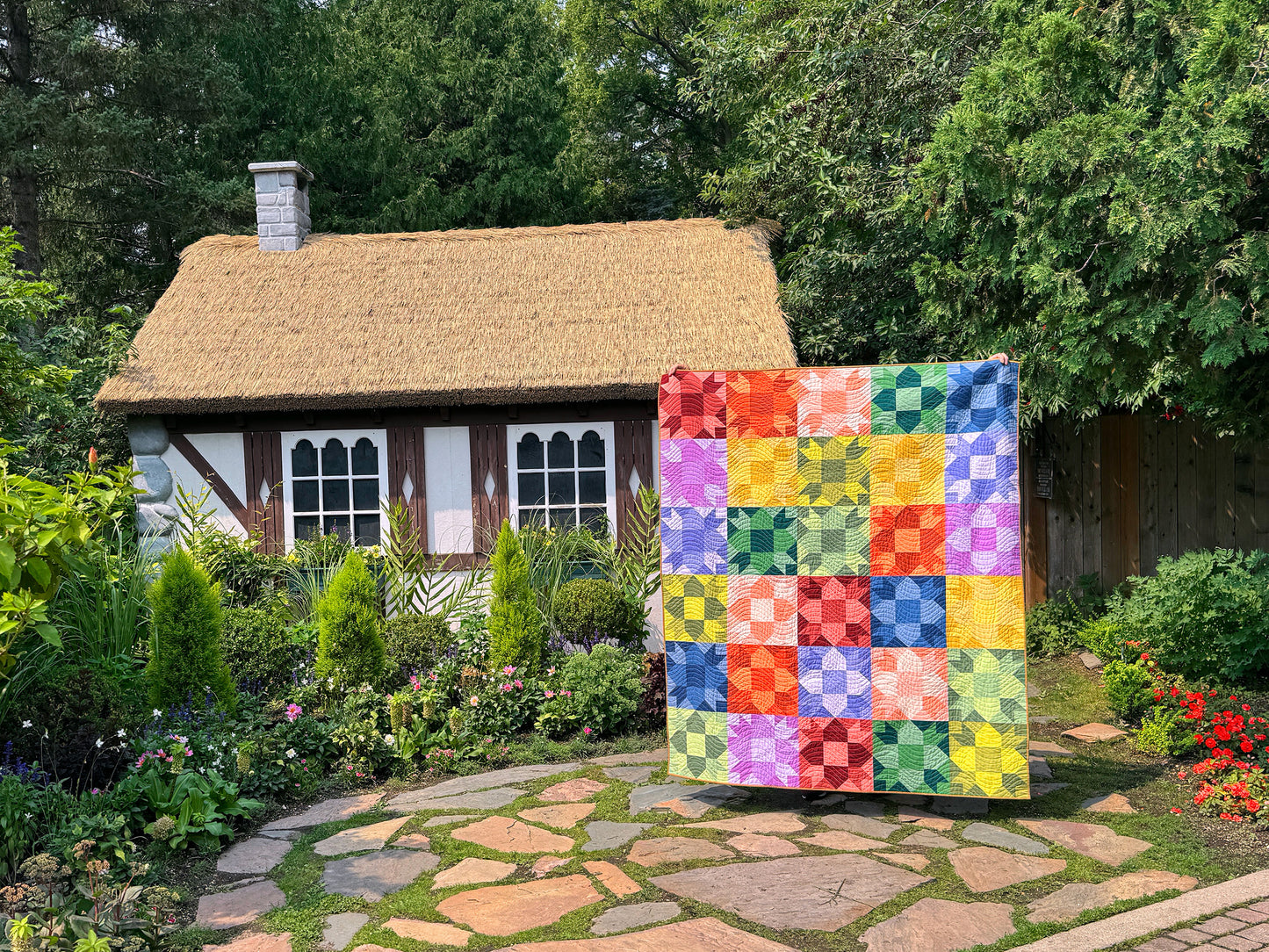 Peace Garden (Cover Quilt)
