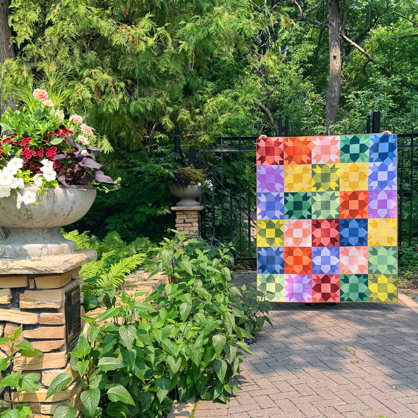 Peace Garden (Cover Quilt)