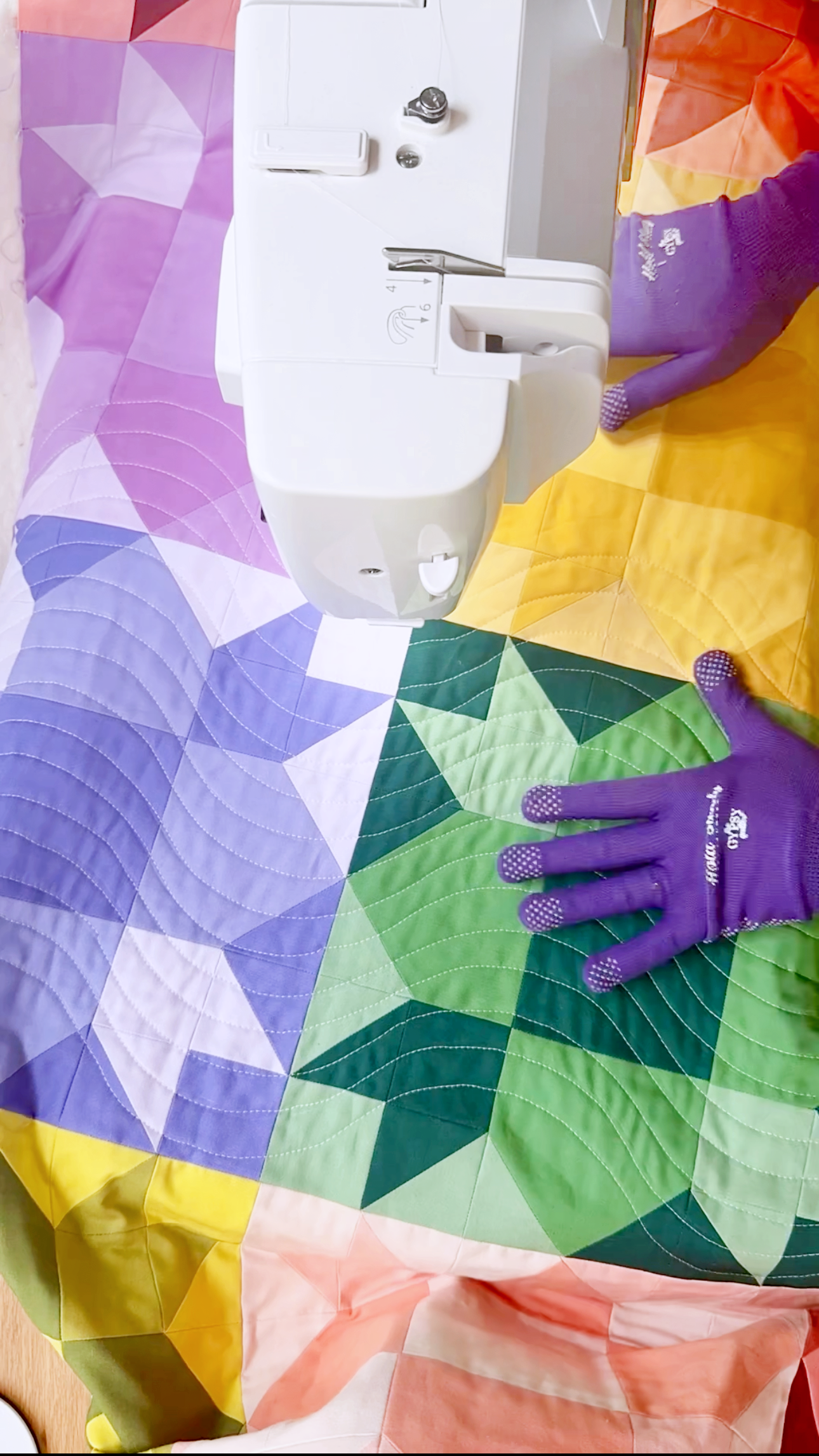 Peace Garden (Cover Quilt)