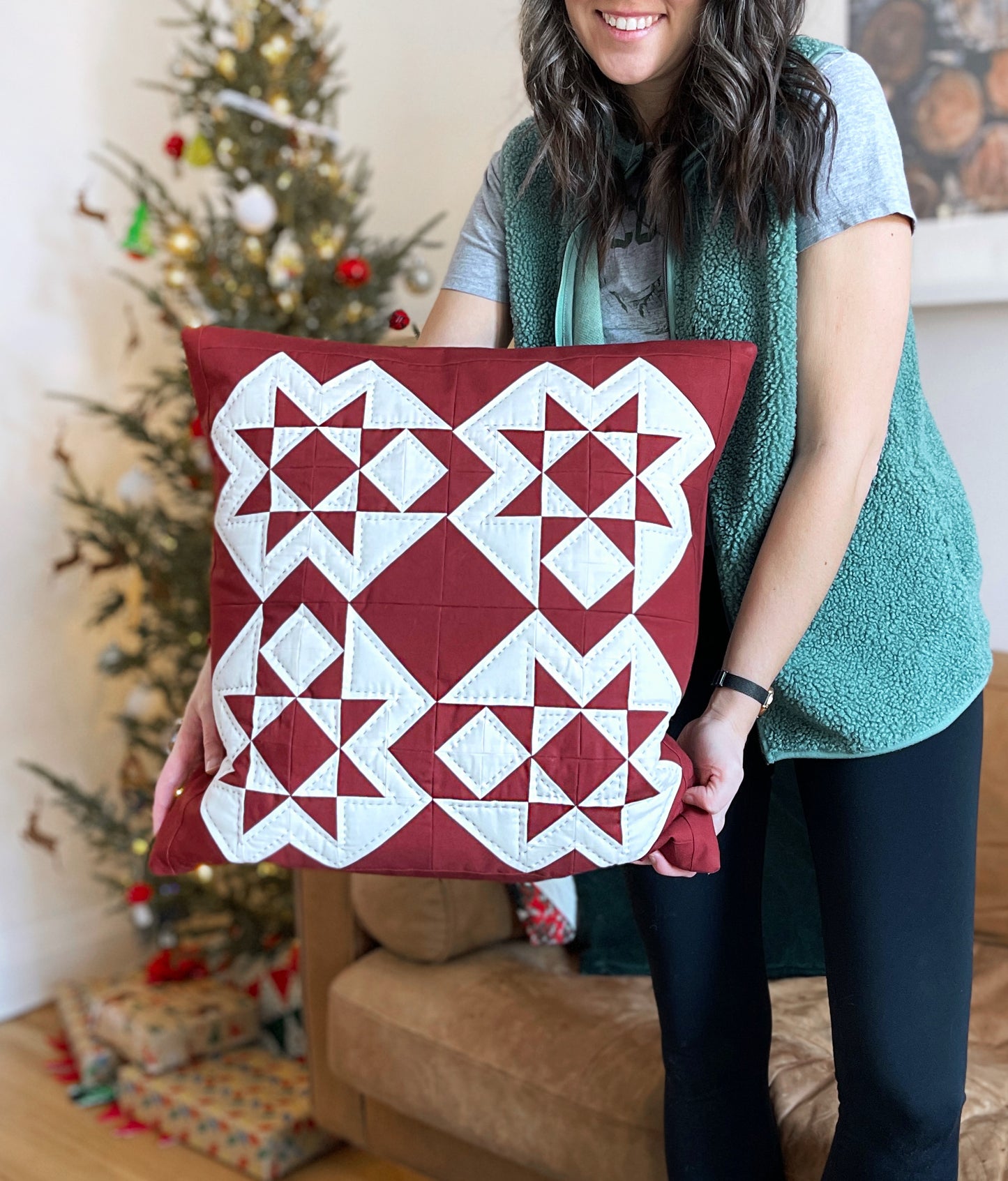 Pine Point Bundle (Two Colour Quilt)