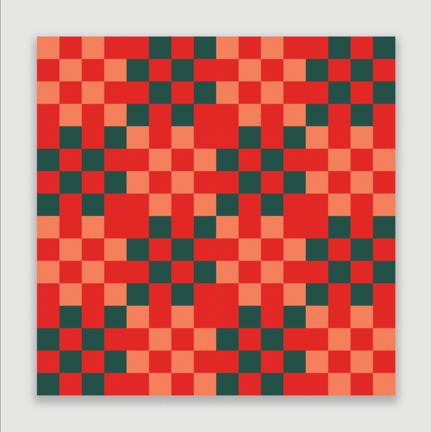 Red Old Market Square Bundle - Inspired by The Grinch