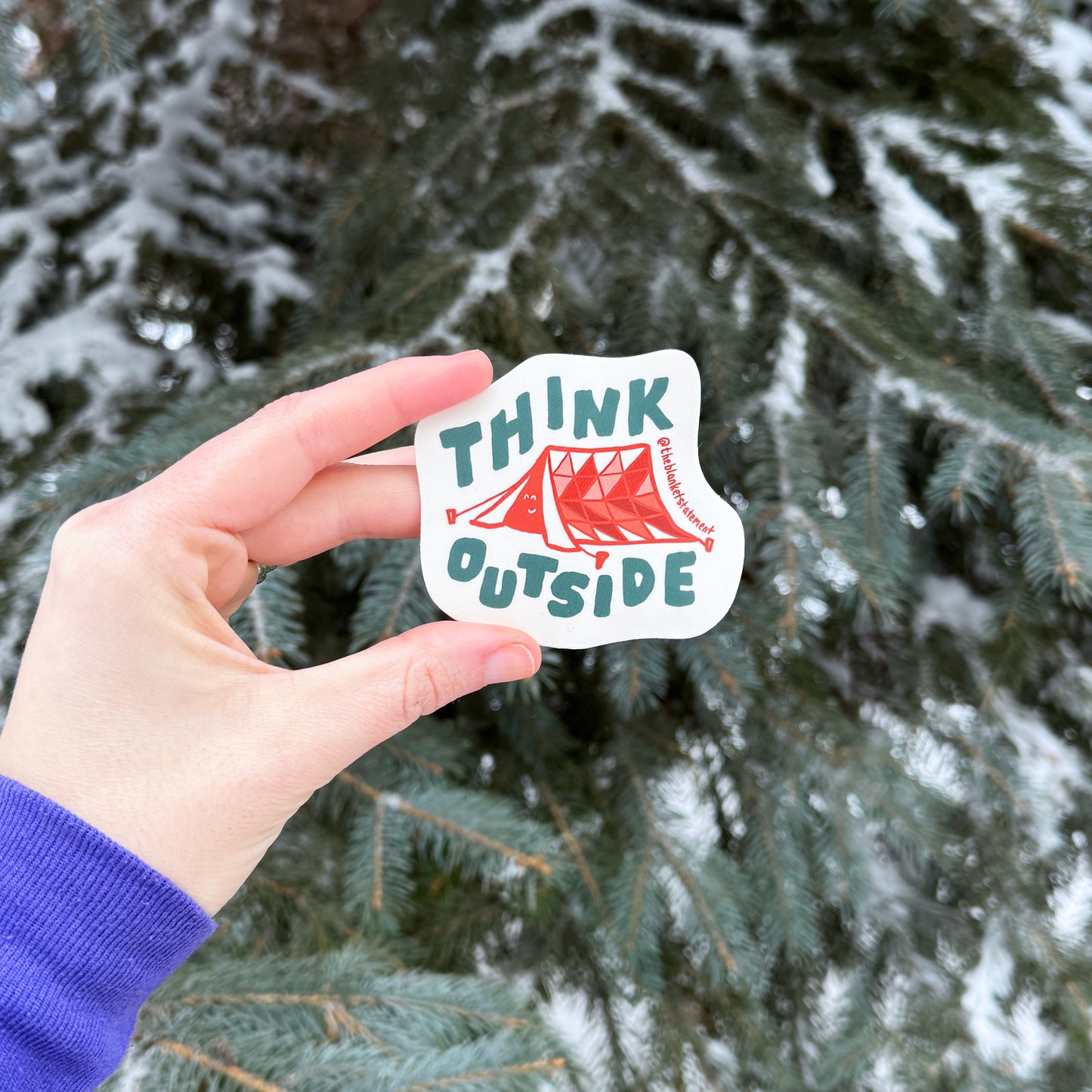 "Think Outside" Vinyl Sticker