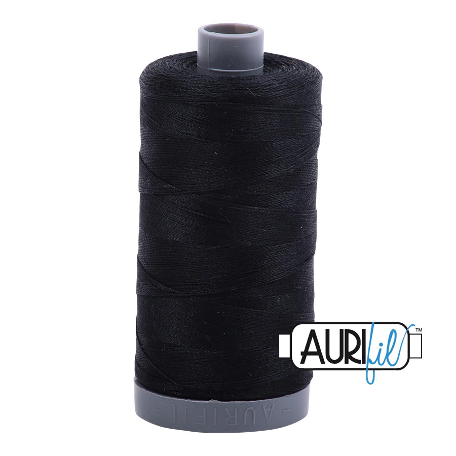 Aurifil 28wt - Black