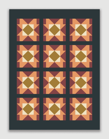 Prairie Rose Paper Pattern