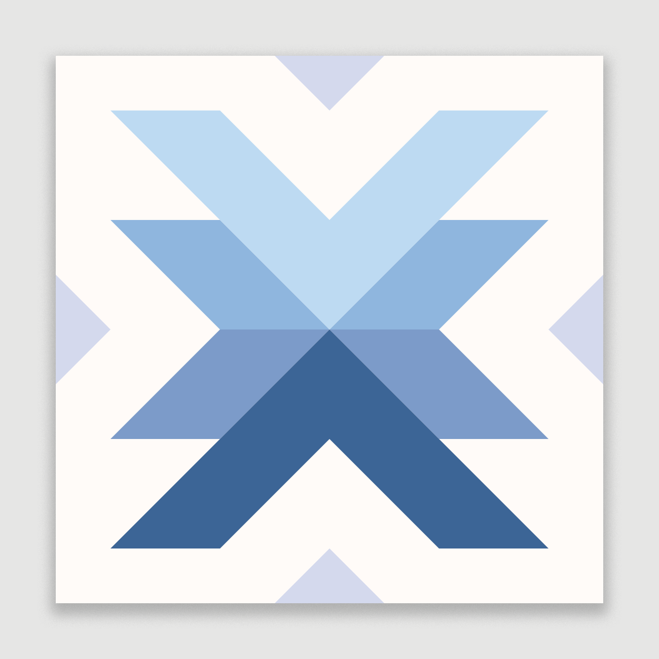 Cross Lake Paper Pattern