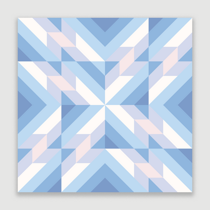 Star Lake Paper Pattern
