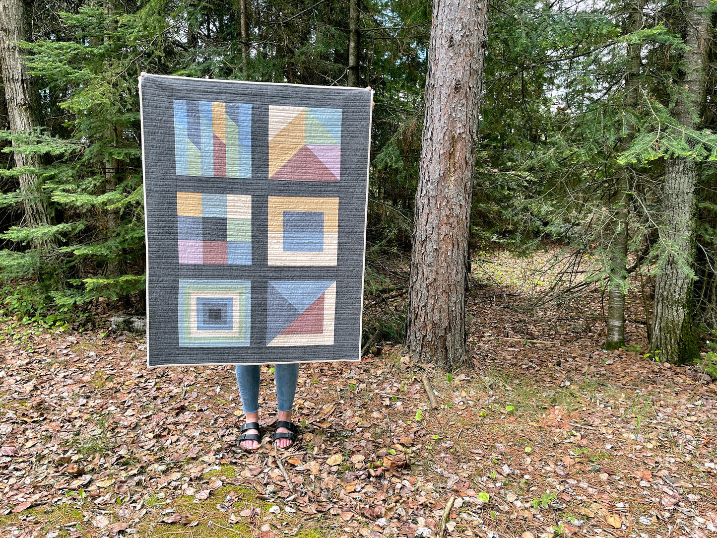 Boreal Forest Paper Pattern - Pack of 5
