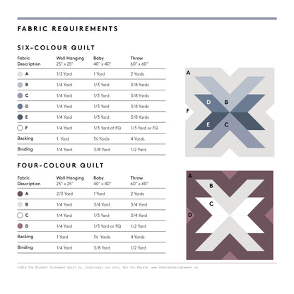 Cross Lake Paper Pattern