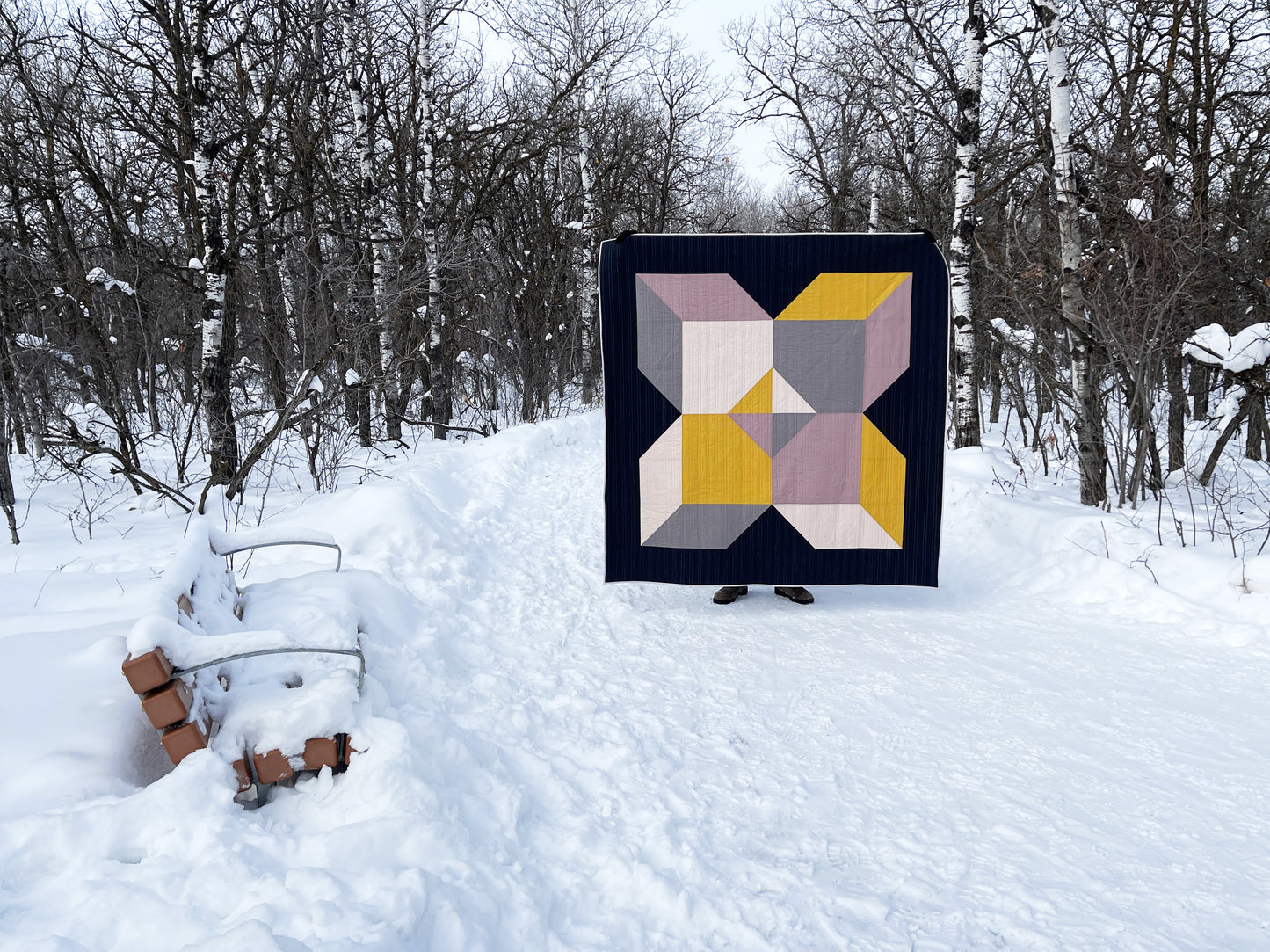 North Cross Paper Pattern - Pack of 5