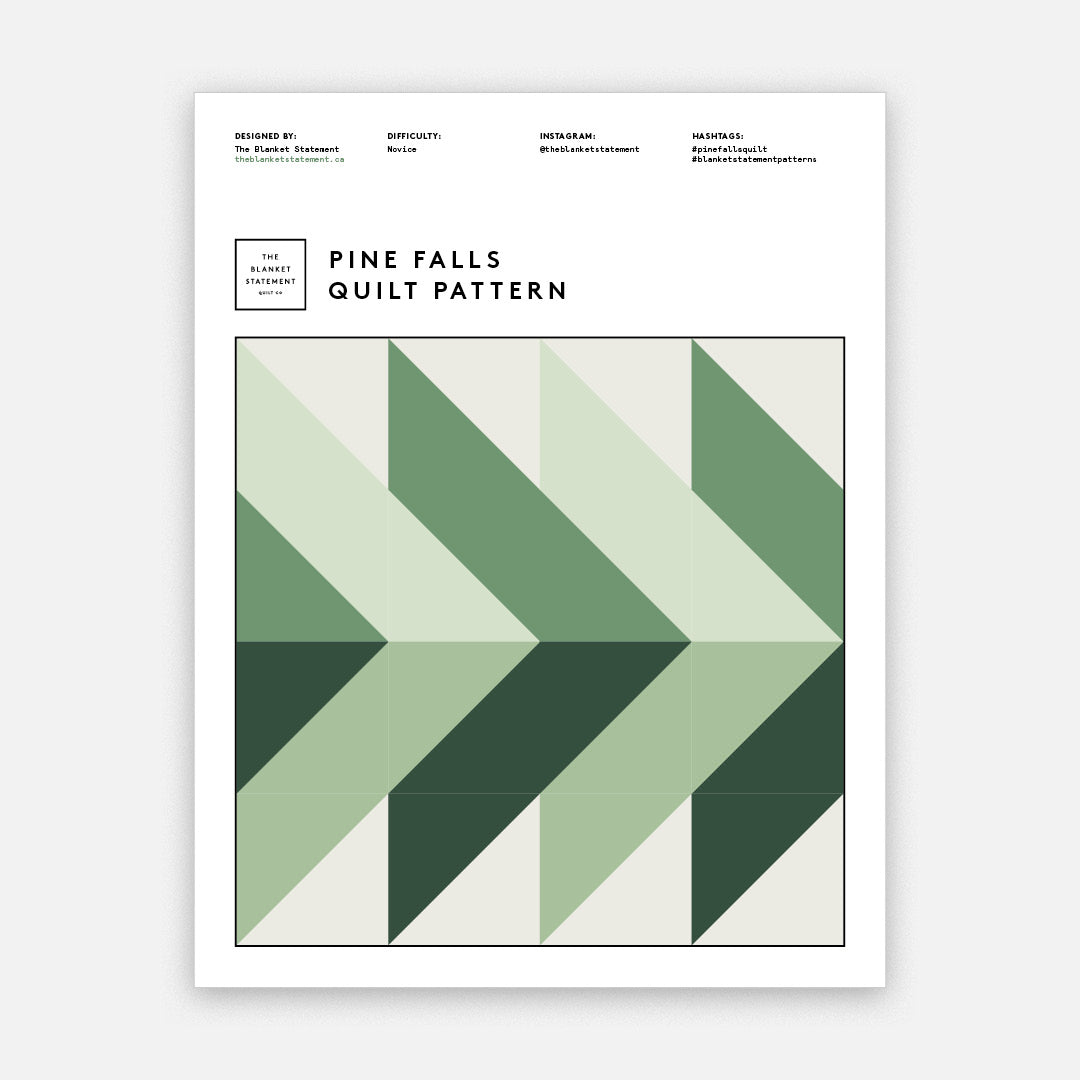 Pine Falls PDF Pattern