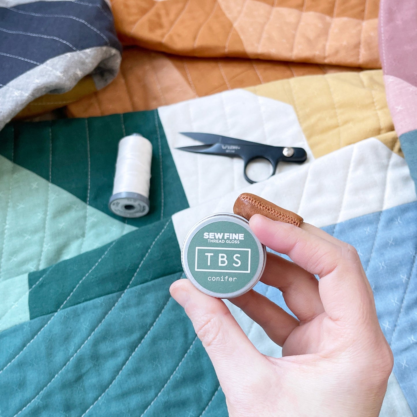 Sew Fine x TBS Thread Gloss - Conifer