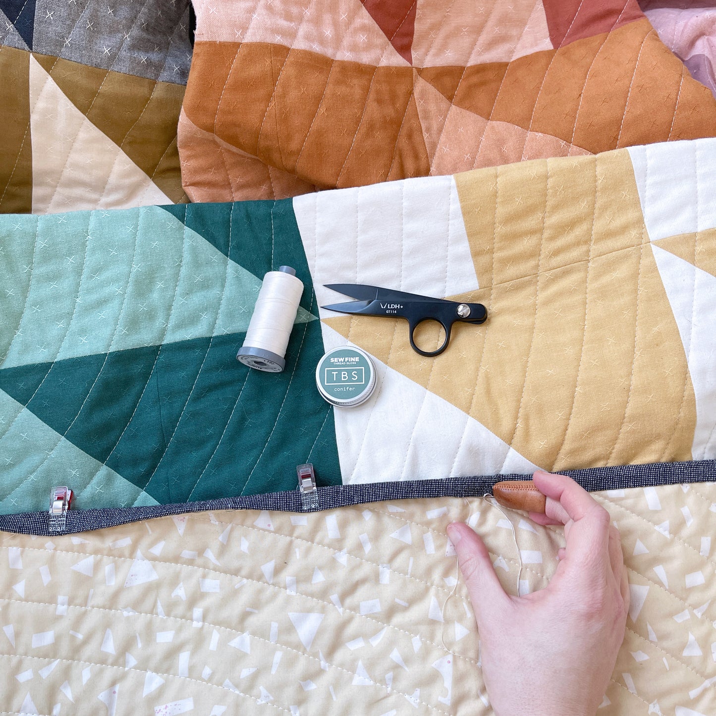 Sew Fine x TBS Thread Gloss - Conifer
