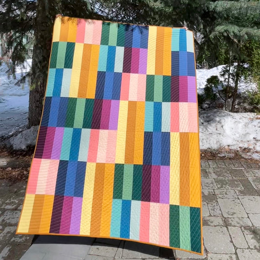 The Paint Lake Quilt: Spring Version