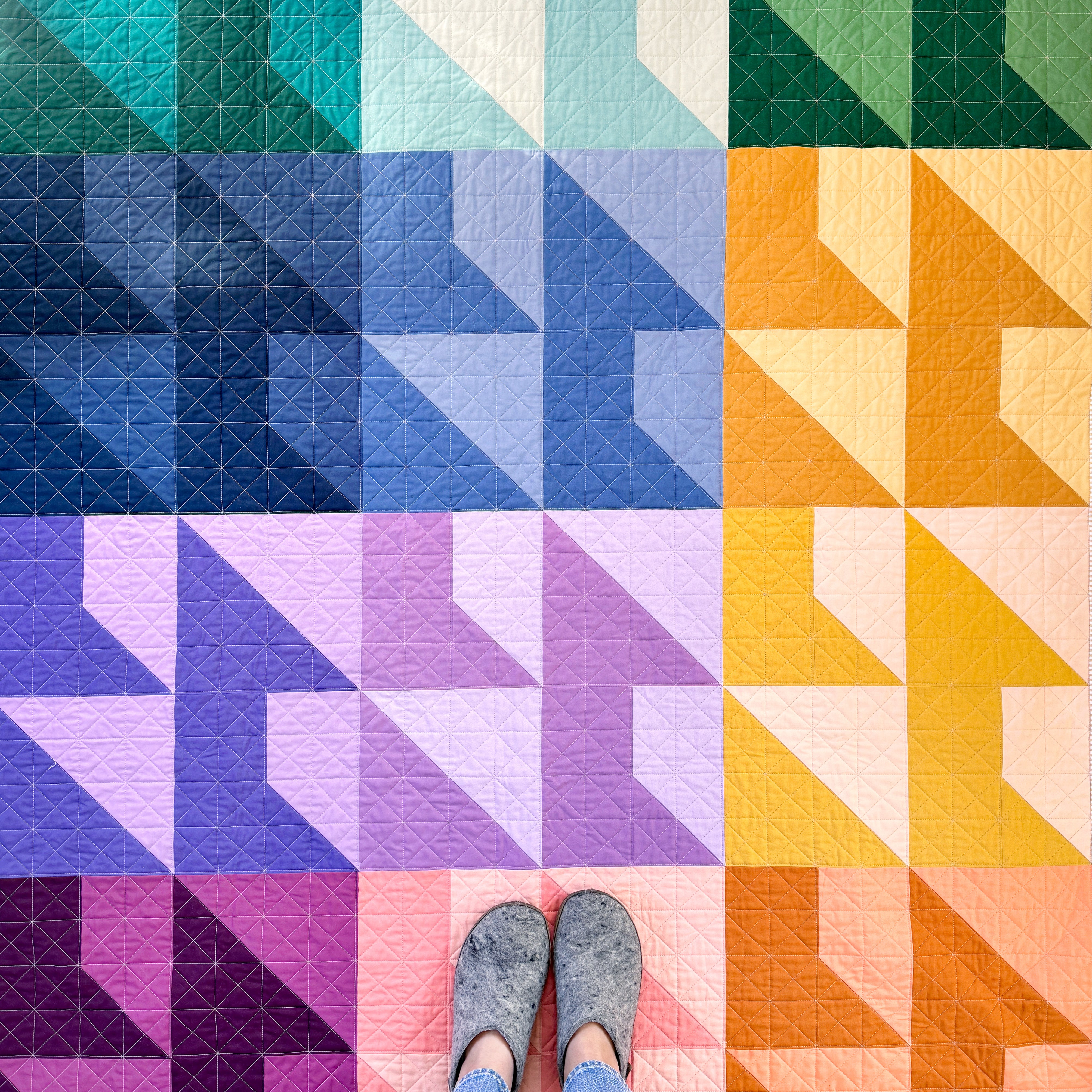 Texture Spring Quilt Spring-Inspired Quilts – The Blanket Statement