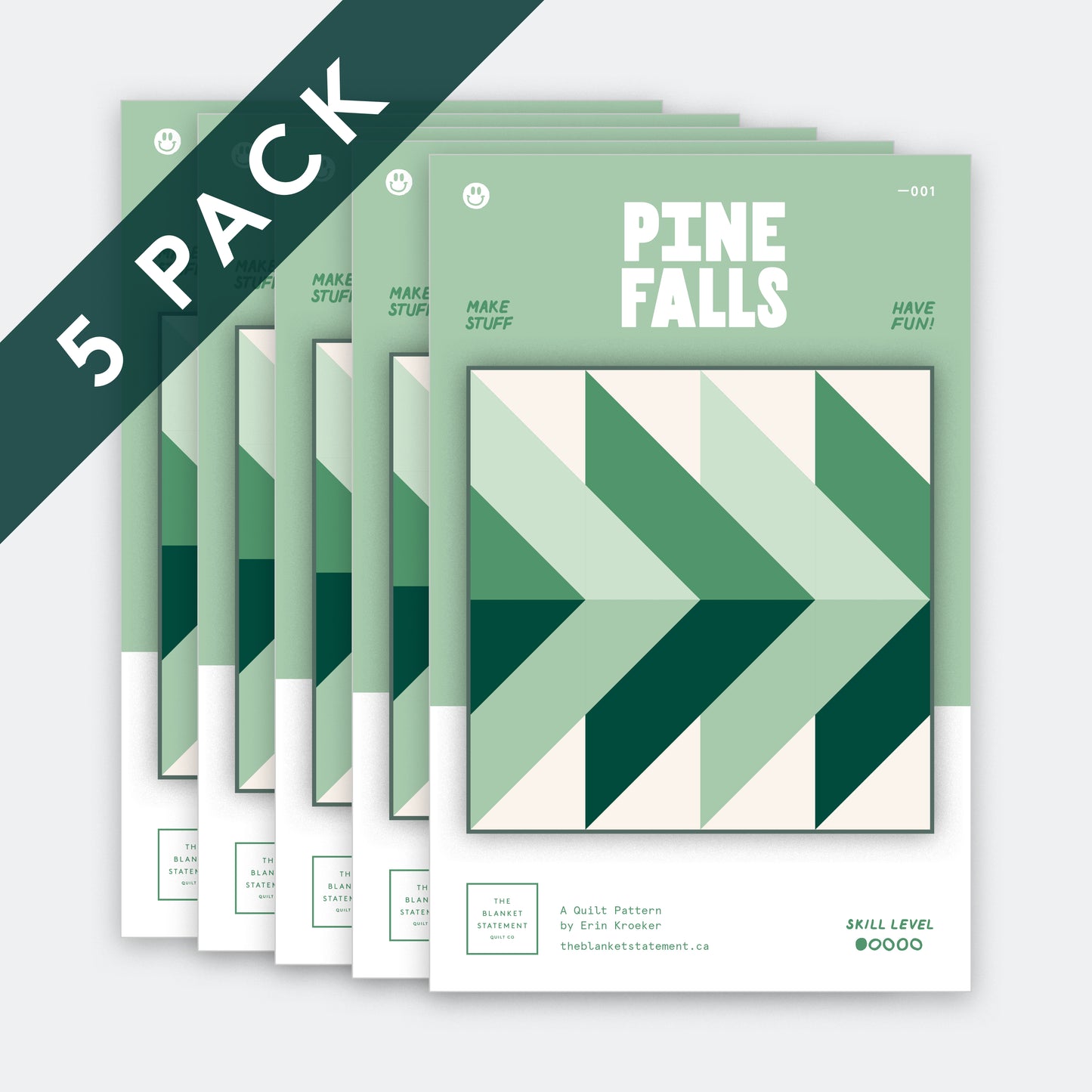 Pine Falls Paper Pattern - Pack of 5