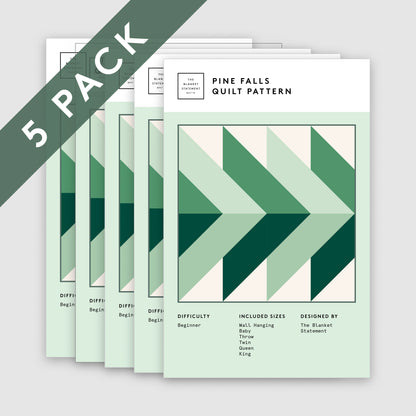 Pine Falls Paper Pattern - Pack of 5