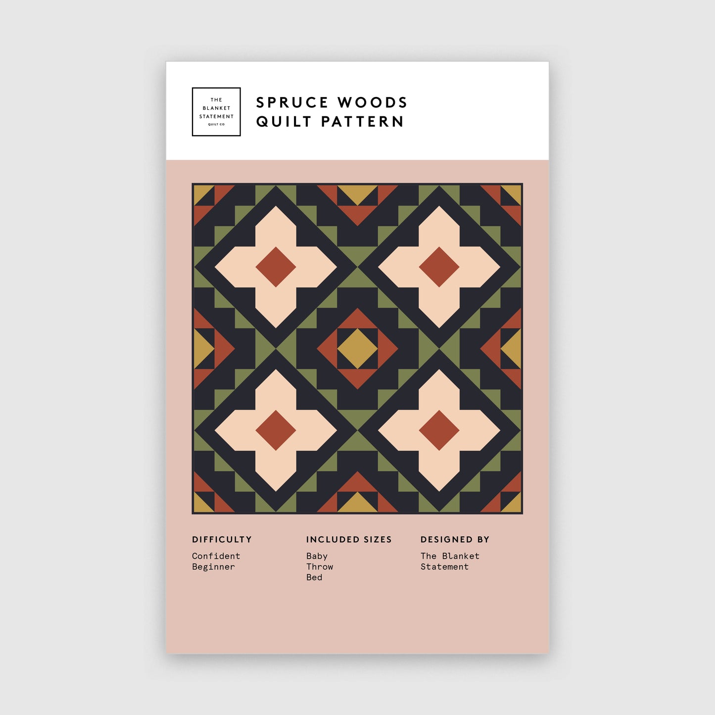 Spruce Woods Paper Pattern - Pack of 5