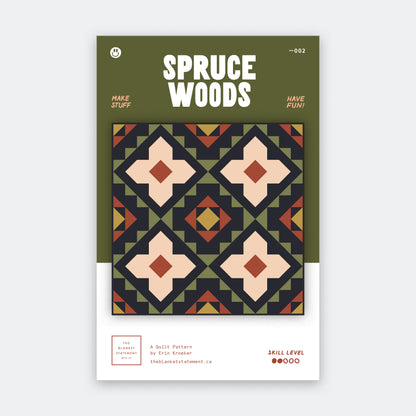 Spruce Woods Paper Pattern