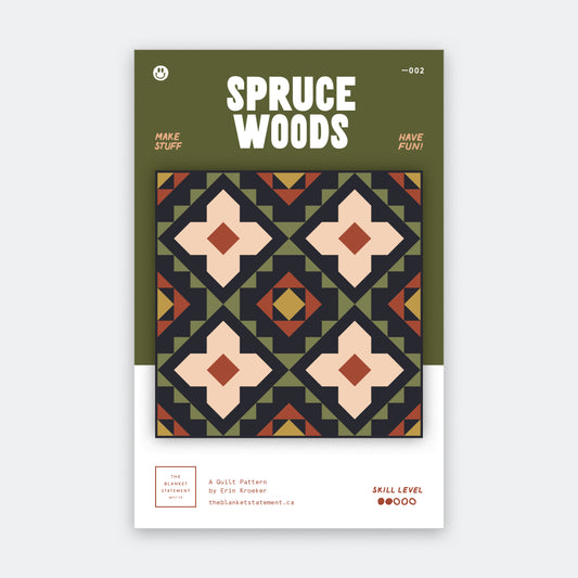 Spruce Woods Paper Pattern