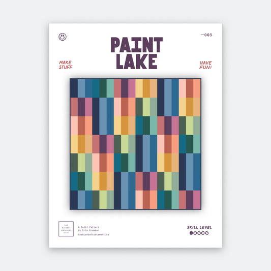 Paint Lake PDF Pattern
