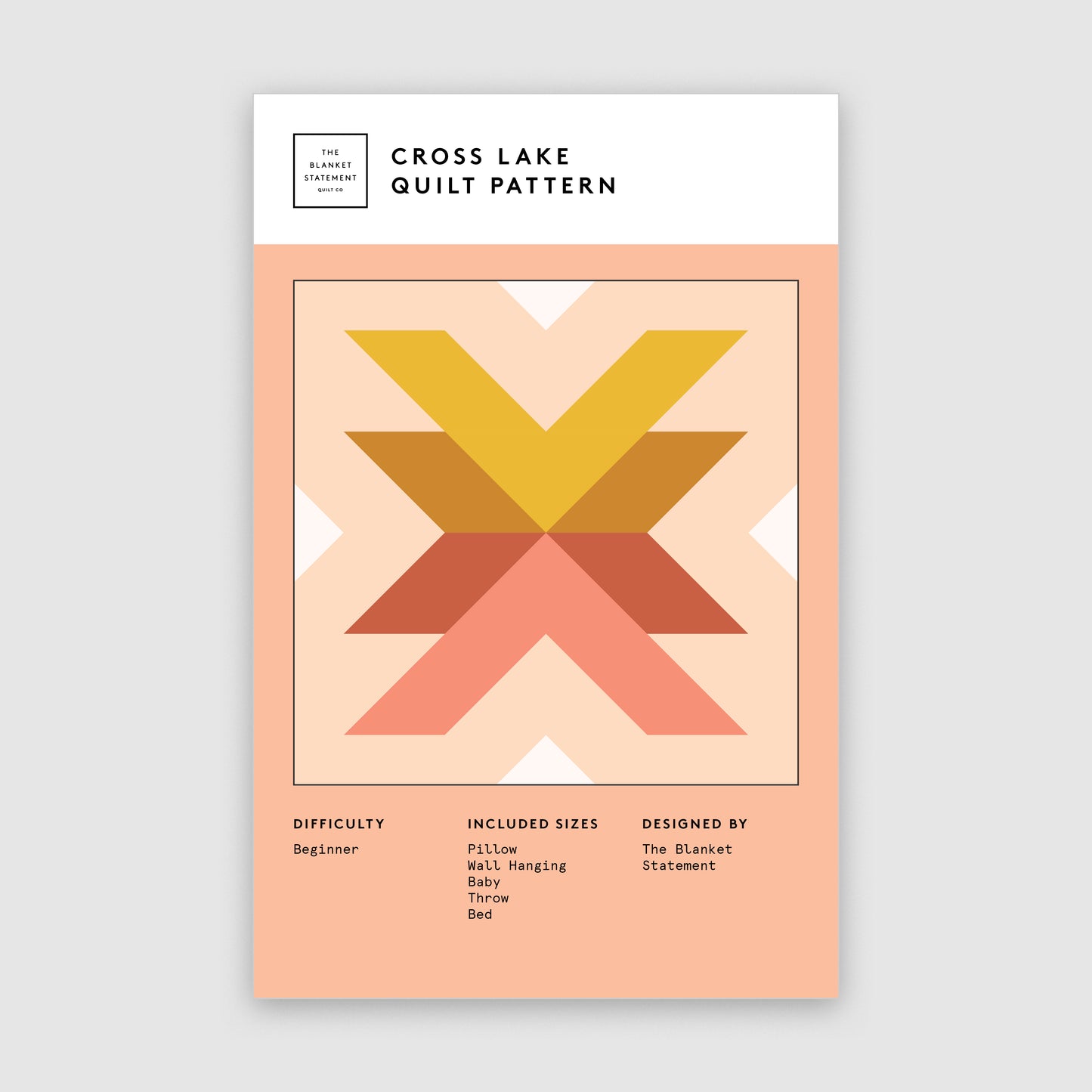 Cross Lake Paper Pattern