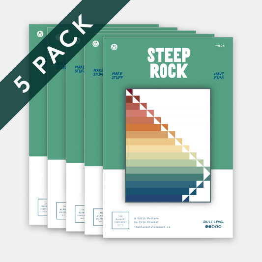 Steep Rock Paper Pattern - Pack of 5