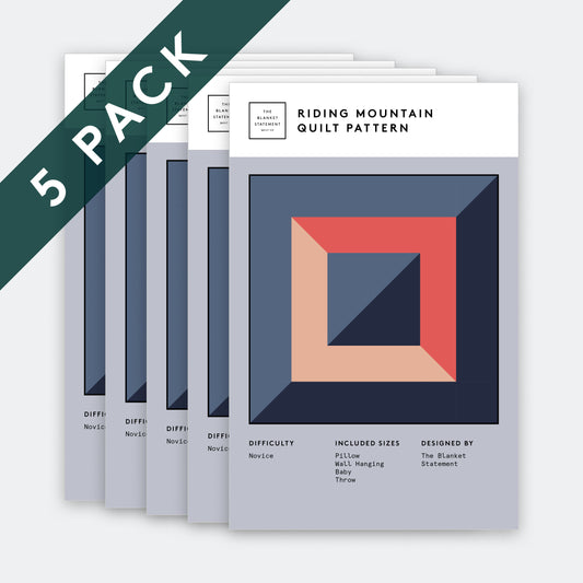 Riding Mountain Paper Pattern - Pack of 5