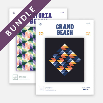 Grand Beach & Victoria Beach PDF Pattern Bundle