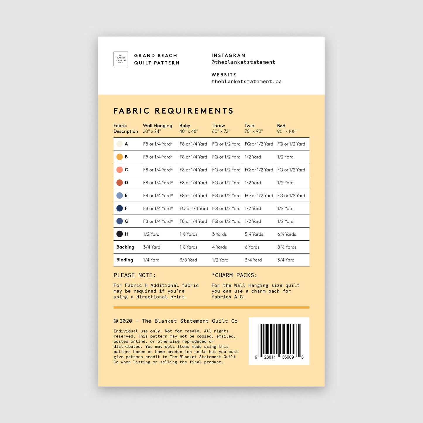 Grand Beach & Victoria Beach Paper Pattern Bundle