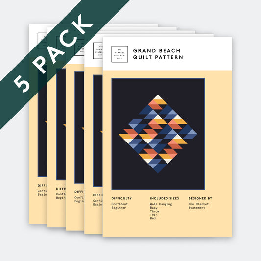 Grand Beach Paper Pattern - Pack of 5