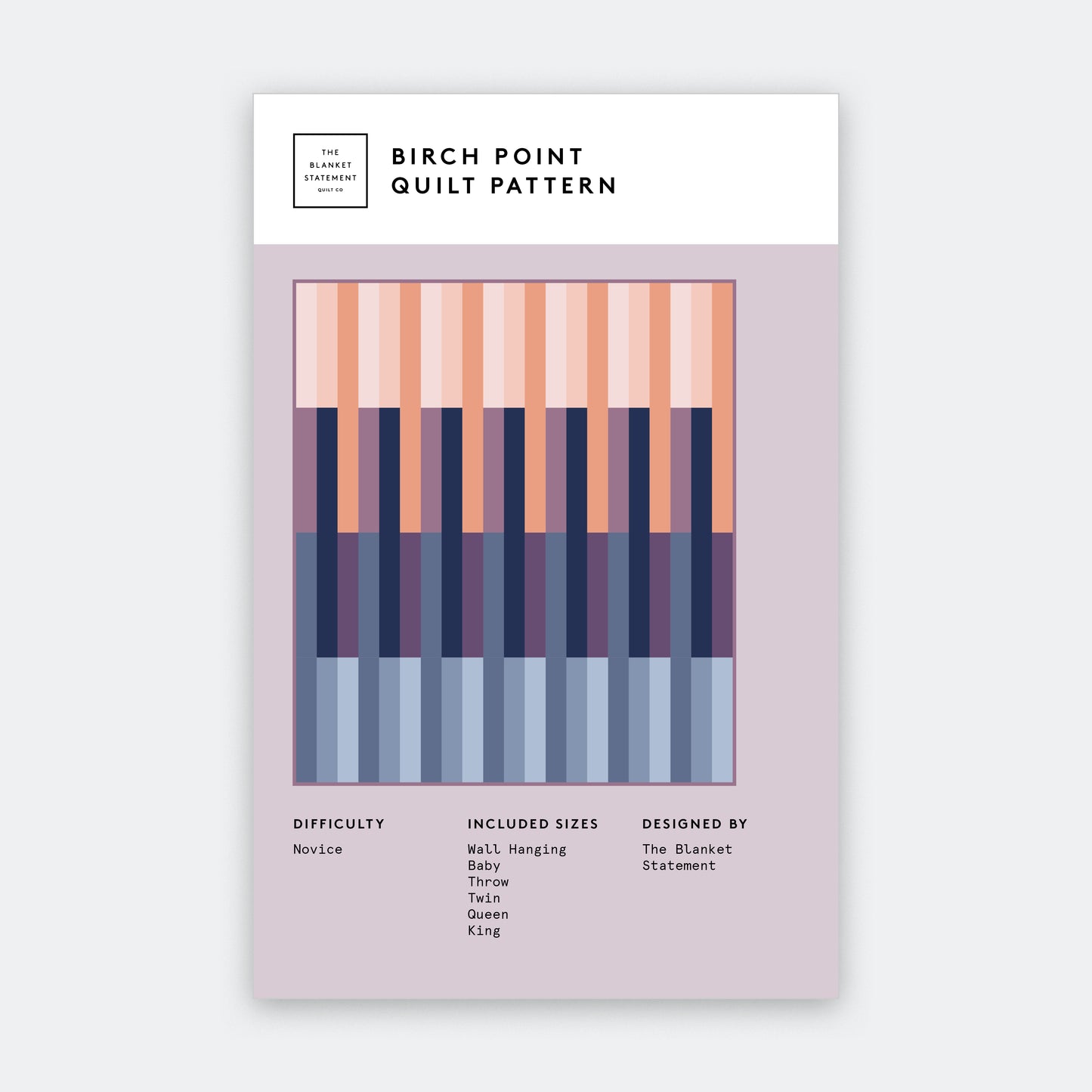 Birch Point Paper Pattern