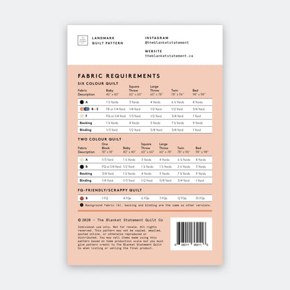 Landmark Paper Pattern
