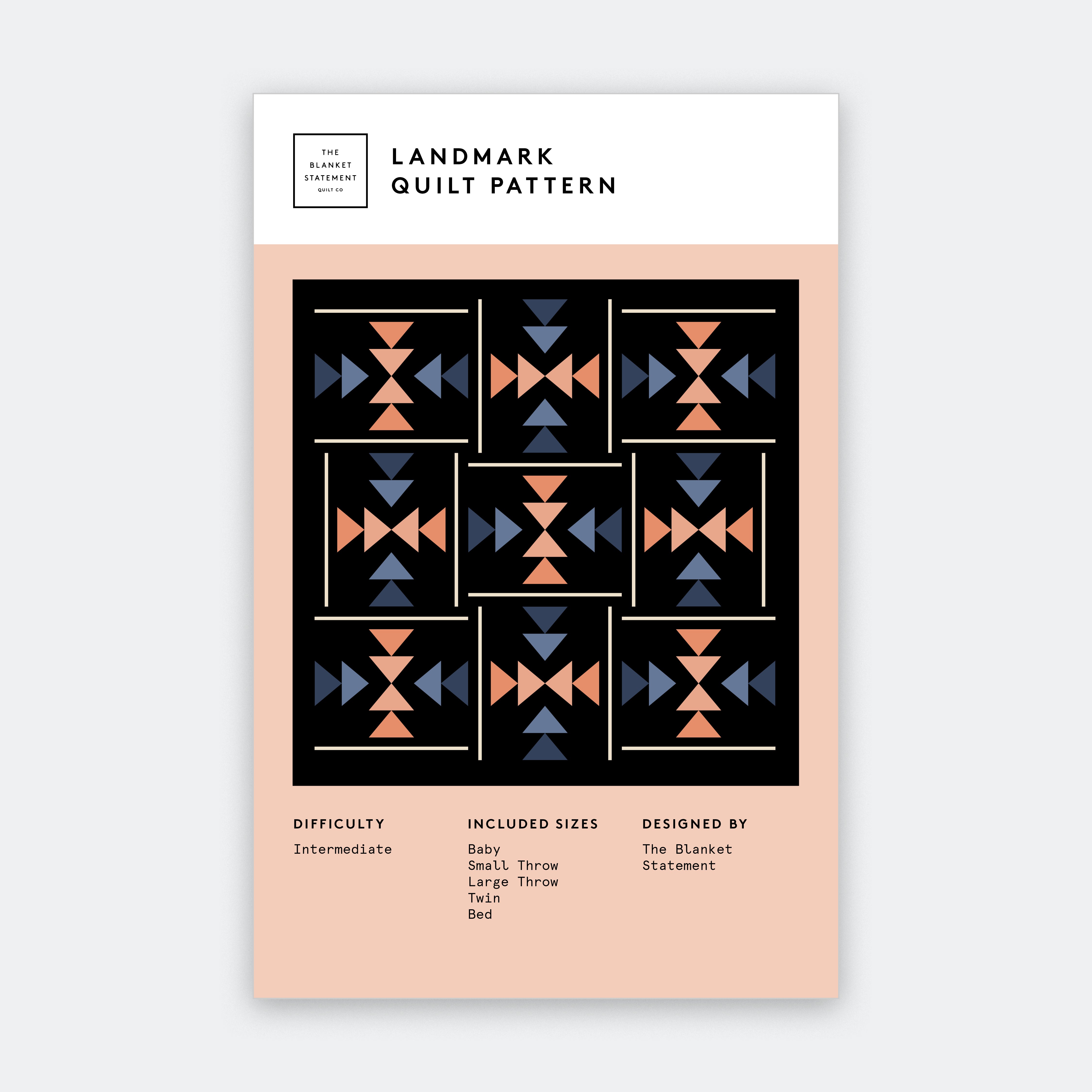 Landmark Paper Pattern – The Blanket Statement