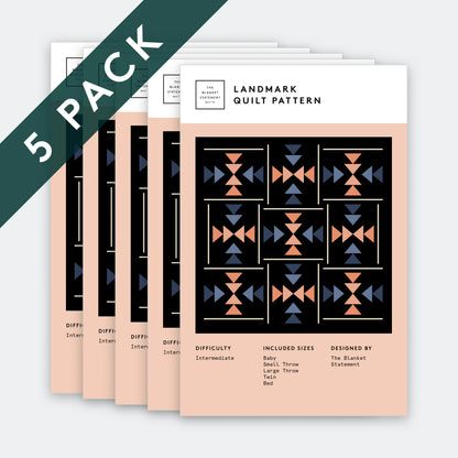 Landmark Paper Pattern - Pack of 5