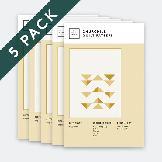 Churchill Paper Pattern - Pack of 5