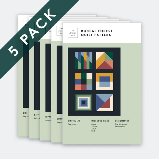 Boreal Forest Paper Pattern - Pack of 5