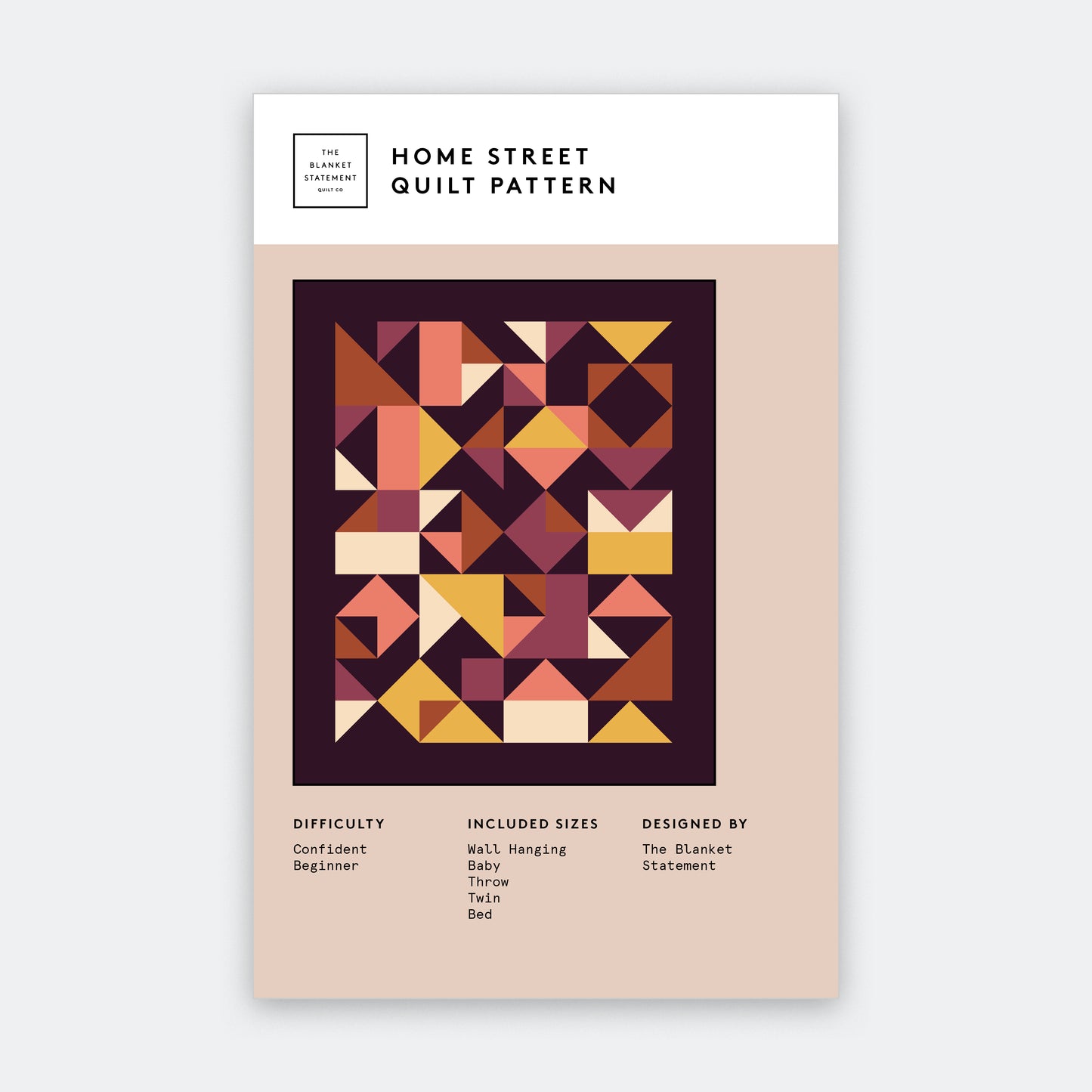 Home Street Paper Pattern