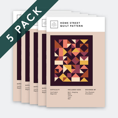 Home Street Paper Pattern - Pack of 5