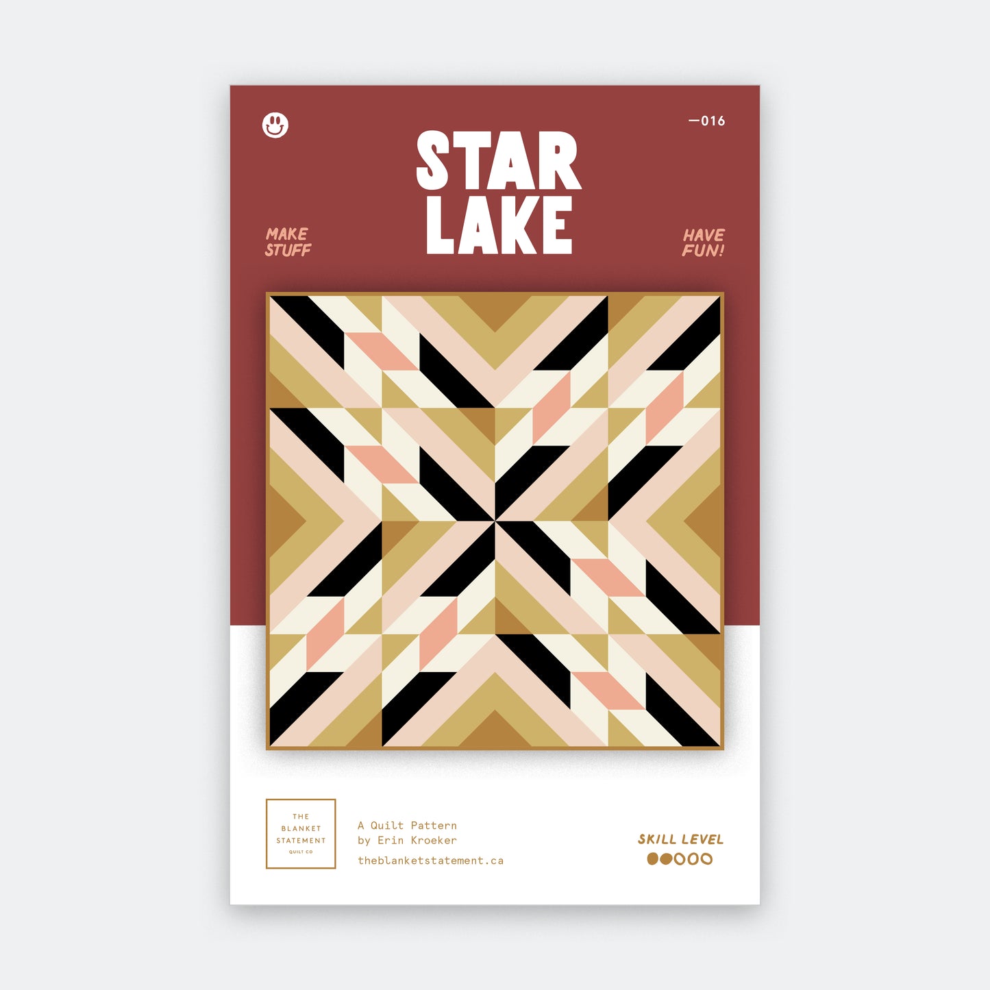 Star Lake Paper Pattern