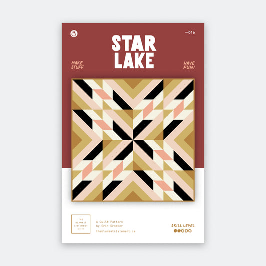 Star Lake Paper Pattern