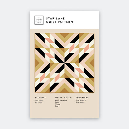 Star Lake Paper Pattern