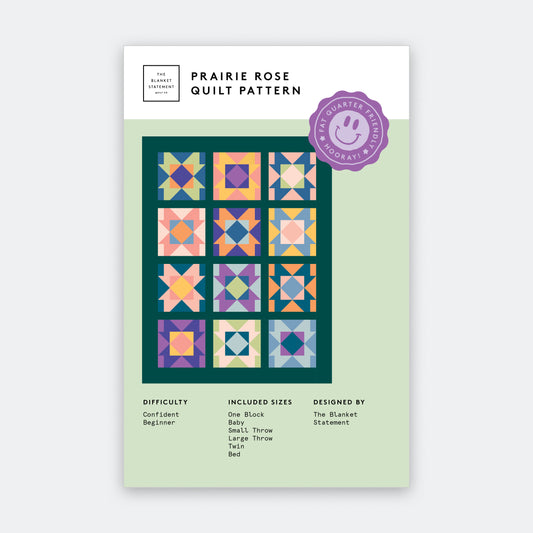 Prairie Rose Paper Pattern