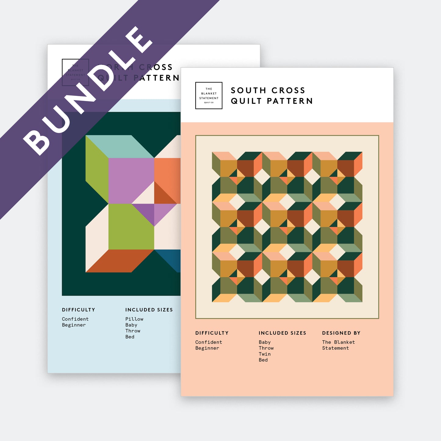 North Cross & South Cross Paper Pattern Bundle