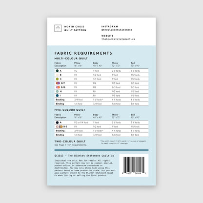 North Cross Paper Pattern